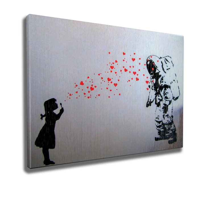 Wallity Lienzo Decorativo Banksy 70 x 100 cm Wallity Lienzo Decorativo Banksy 70 x 100 cm